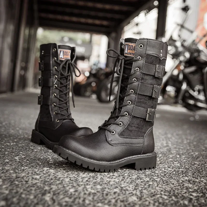 Bottes de moto de luxe