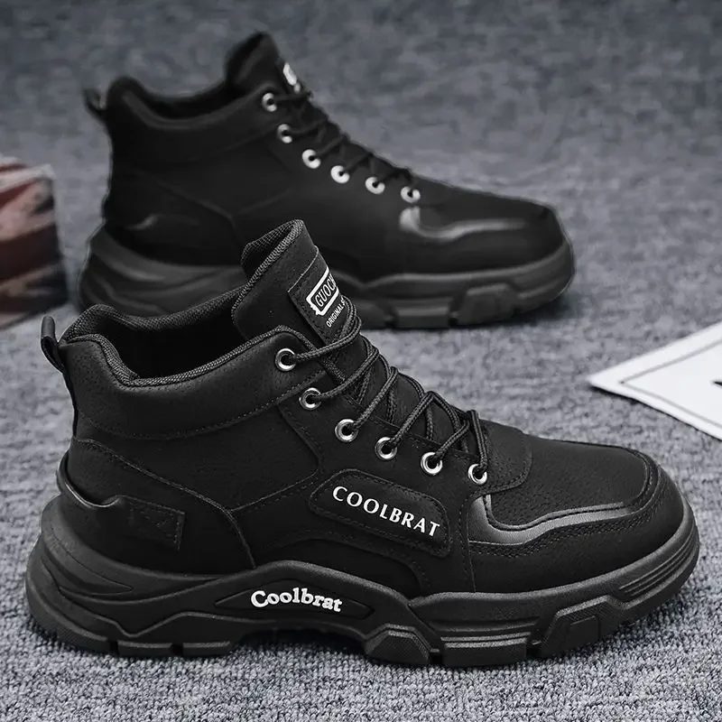 botas militares de cano alto
