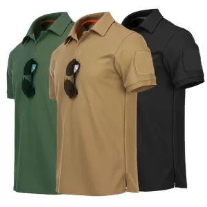 Polos hommes tactique militaire
